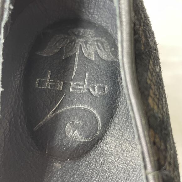 Dansko Shoes Womens Size 8 US 38 Lace Overlay Slip On Comfort Flats Loafers - Picture 5 of 7